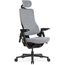 Офісне крісло Mealux HF-Q24 Grey (арт. HF-Q24 F/G) - тканина сіра (коробок 1 шт.)