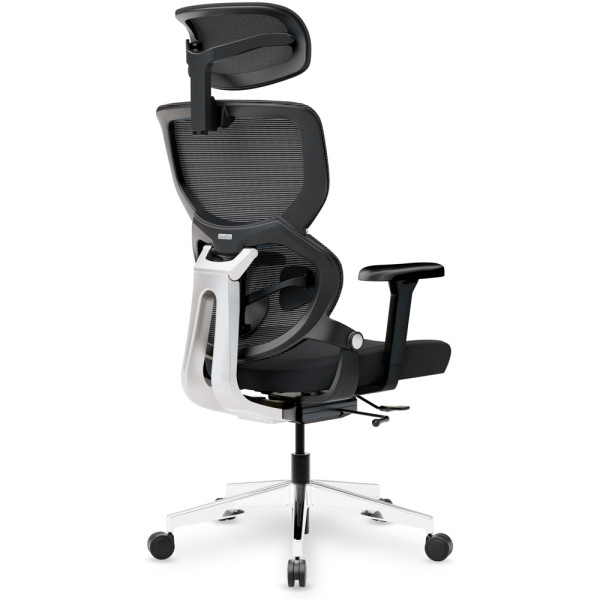Кресло Mealux Q3 Air Fabric Black (арт. HF- Q3 F/B) - спинка сетка / сиденье ткань / цвет черный (коробок-1 шт.)
