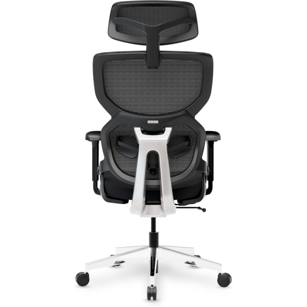 Кресло Mealux Q3 Air Fabric Black (арт. HF- Q3 F/B) - спинка сетка / сиденье ткань / цвет черный (коробок-1 шт.)