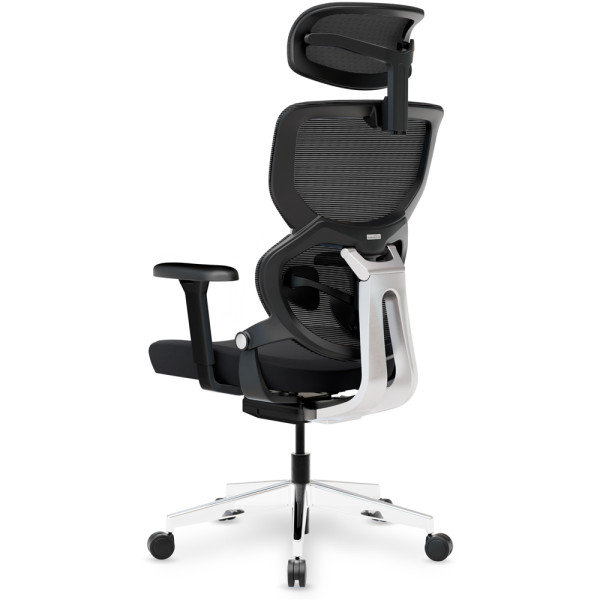 Кресло Mealux Q3 Air Fabric Black (арт. HF- Q3 F/B) - спинка сетка / сиденье ткань / цвет черный (коробок-1 шт.)