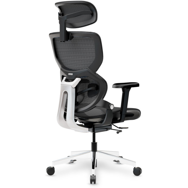 Кресло Mealux Q3 Air Black (арт. HF- Q3 M/B)  - спинка сетка / сиденье сетка / цвет черный (коробок-1 шт.)