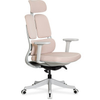 Крісло Mealux S160 Beige (арт.HF-S160 F/BR) - сидіння тканина / колір бежевий (коробок 1 шт.)