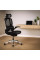 Крісло Mealux S202 Air Black (арт. HF-S202 M/B) - спинка сітка / сидіння сітка / колір чорний (коробок-1 шт.)