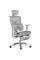 Крісло Mealux S2 Air Plus Grey (арт. HF-S2 M/G) - спинка сітка / сидіння сітка / колір сірий (коробок - 1 шт.)