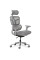 Кресло Mealux S4 Air Fabric Grey (арт. HF-S4 F/G) - спинка сетка / сиденье ткань / цвет серый (коробок-1 шт.)