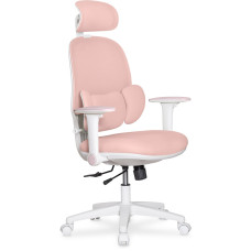 Підліткове офісне крісло Mealux Junior T2 Pink (арт. HF-T2 F/KP) - спинка сітка / сидіння рожева тканина (коробок-1 шт.)