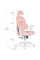 Подростковое офисное кресло Mealux Junior T2  Pink (арт. HF-T2 F/KP) - спинка сетка / сиденье ткань розовая (коробок-1 шт.)