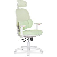 Підліткове офісне крісло Mealux Junior T2 Green (арт. HF-T2 F/KZ) (sale-2) - спинка сітка / сідіння тканина зелена (коробок-1 шт.)