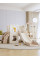 Дитячий ігровий комплекс Mealux Castle White / Brown (арт. KD-B014 White / Brown) - колір пластику білий з коричневим (коробок 1 шт.)