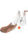Дитяча гірка Mealux Cosmo Lite White/Coffee (арт. KD-B020 White/Coffee) -колір білий з кричневим (коробок-1 шт.)