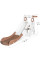Дитяча гірка Mealux Cosmo Lite White/Coffee (арт. KD-B020 White/Coffee) -колір білий з кричневим (коробок-1 шт.)