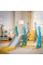 Гірка - гойдалка Mealux Ariel Yellow/Blue / Grey (арт. KD-B252 Yellow / Blue / Grey) - колір пластику жовтий / блакитний / сірий (коробок 1 шт.)