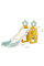 Гірка для дітей Mealux Eric Blue / Yellow (арт. KD-B351 Blue / Yellow) - колір пластику блакитний з жовтим (коробок 1 шт.)