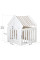 Манеж-будиночок для дітей Mealux Lulu House (арт. KD-C029 White) - колір пластику білий (коробок 1 шт.)