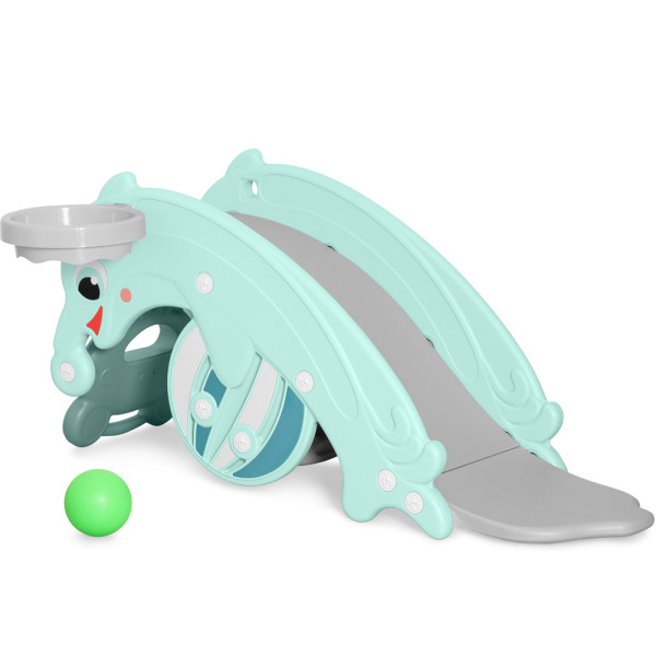Дитячий ігровий комплекс Mealux Froggy Mint (арт. KD-D011 Mint) – колір пластику ментол (коробок 1 шт.)
