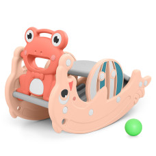 Дитячий ігровий комплекс Mealux Froggy Orange (арт. KD-D011 Orange) – колір пластику помаранчевий (коробок 1 шт.)