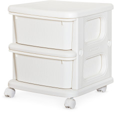 Детский комод Mealux Oscar White (арт. KD-E011 White) - цвет пластика белый (коробок-1 шт.)