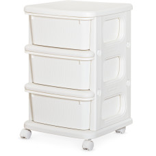 Детский комод Mealux Owen White (арт. KD-E012 White) - цвет пластика белый  (коробок 1 шт.)