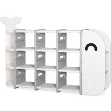Стелаж Mealux Splash White (арт. KD-E054 White) - цвет пластика белый (коробок 1 шт.)