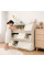 Закритий стелаж для іграшок Mealux Boxy S White (арт. KD-E071 White) - колір пластика білий (коробок-1 шт.)