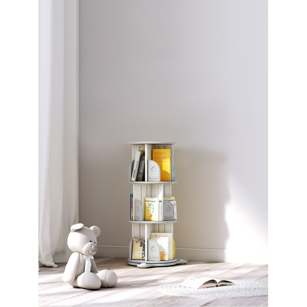 Стелаж Mealux Stick Grey (арт. KD-E072 Grey) - колір пластику сірий (коробок 1 шт.)
