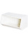 Закритий стелаж для іграшок Mealux Boxy L White (арт. KD-E073 White) - колір пластика білий (коробок-1 шт.)