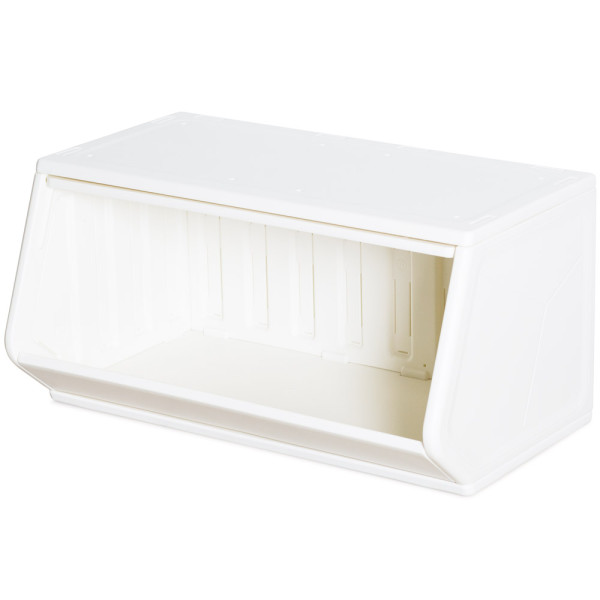 Закритий стелаж для іграшок Mealux Boxy L White (арт. KD-E073 White) - колір пластика білий (коробок-1 шт.)