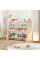 Стеллаж Mealux Slotto White (рт. KD-E121 White) -  цвет пластика белый (коробок 1 шт.)
