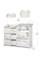 Стеллаж Mealux Master Chef White/Gray  (арт. KD-E154 White/Gray) - цвет пластика белый с серым (коробок 1 шт.)