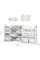 Стеллаж Mealux Line White (арт. KD-E196  White) - цвет пластика белый (коробок 1 шт.)