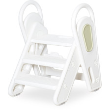 Дитяча сходинка Mealux Riso White / Green (арт.KD-F011 White/Green) - колір білий з зеленим (коробок-1шт.)