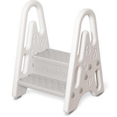 Дитяча сходинка Mealux Lilo White (арт. KD-F012 White) - колір білий із сірим (коробок-1 шт.)