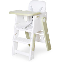 Стільчик для годування Mealux Feedo White/Green (арт. KD-F033 White/Green) - колір пластика біло-зелений (коробок-1 шт.)
