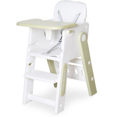 Стільчик для годування Mealux Feedo White/Green (арт. KD-F033 White/Green) - колір пластика біло-зелений (коробок-1 шт.)