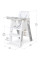 Стільчик для годування Mealux Feedo White/Grey (арт. KD-F033 White/Grey) - колір пластика біло-сірий (коробок-1 шт.)