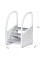 Детская ступенька Mealux Kiko White (арт. KD-F041-2 White) - цвет пластика белый с серым (коробок-1 шт.)