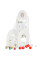 Ігровий комплекс Mealux Sporto White (арт. KD-H011-1 White)  - колір пластику білий (коробок 1шт.)