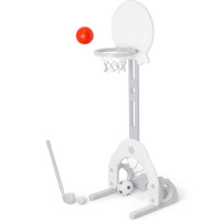 Баскетбольная корзина Mealux Rocket (KD-H011 White) - белая (коробок-1 шт.)