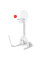 Баскетбольная корзина Mealux Rocket (KD-H011 White) - белая (коробок-1 шт.)