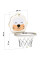 Баскетбольний кошик Mealux Sonic (арт. KD-H012 White) - колір білий із сірим (коробок-1 шт.)