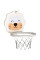 Баскетбольний кошик Mealux Sonic (арт. KD-H012 White) - колір білий із сірим (коробок-1 шт.)