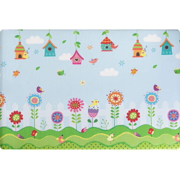 Детский двосторонний коврик Mealux Carpet C02 (арт. KD - MA02) - размер 125 х183 см (коробок-1 шт.)