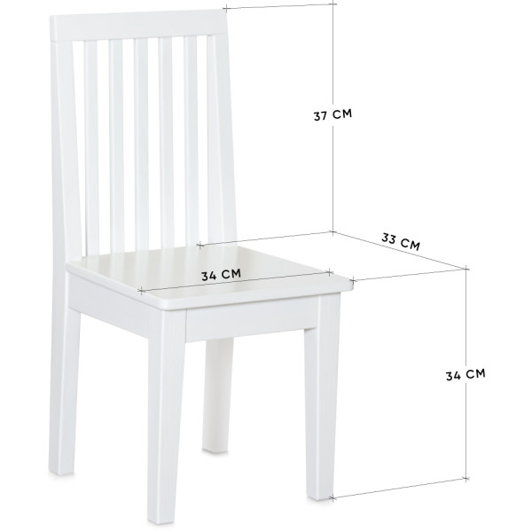 Дитячий стільчик Mealux KD-Y952 White