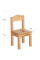 Дитячий стільчик Mealux KD-Y954 Wood - дерев'яний (коробок 1 шт.)