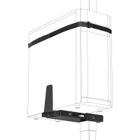 Тримач системного блоку Mealux PM-02 black - коробок 1 шт.