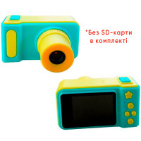 Дитячий цифровий фотоапарат (Photo-01 BL-Y) / колір пластику блакитний з жовтим / (коробок 1 шт.)