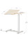 Стіл Hommex Mobidesk Duo USB Maple (арт. ТН-010-2 Maple) - стільниця клен / ніжки білі (коробок 1 шт.)