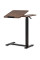Стол Hommex Mobidesk Duo Walnut (арт. ТН-010-2 Walnut) - cтолешница ореховая / ножки черные (коробок 1 шт.)