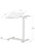 Стол Hommex Mobidesk Duo White (арт. ТН-010-2 White) - столешница белая / ножки белые (коробок 1 шт.)