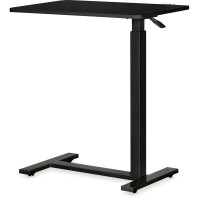 Стіл Hommex Mobidesk USB Black (арт. TH-010 Black) - стільниця чорна / ніжки чорні (коробок 1 шт.)
